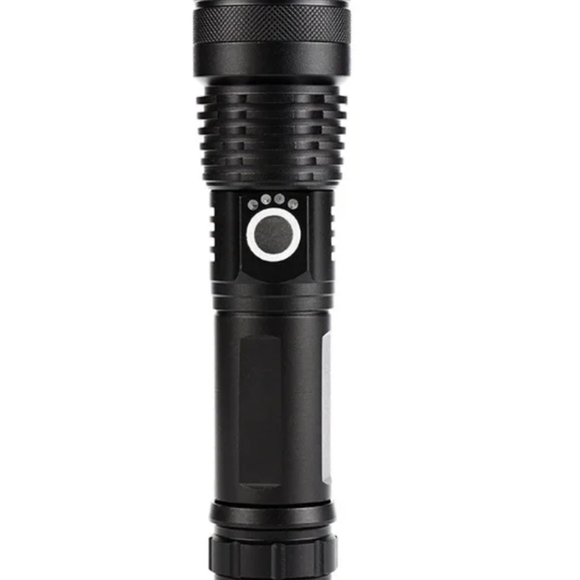 Flashlight Rechargeable Tactical 1200 Lumens 6000K daylight - Picture 4 of 11